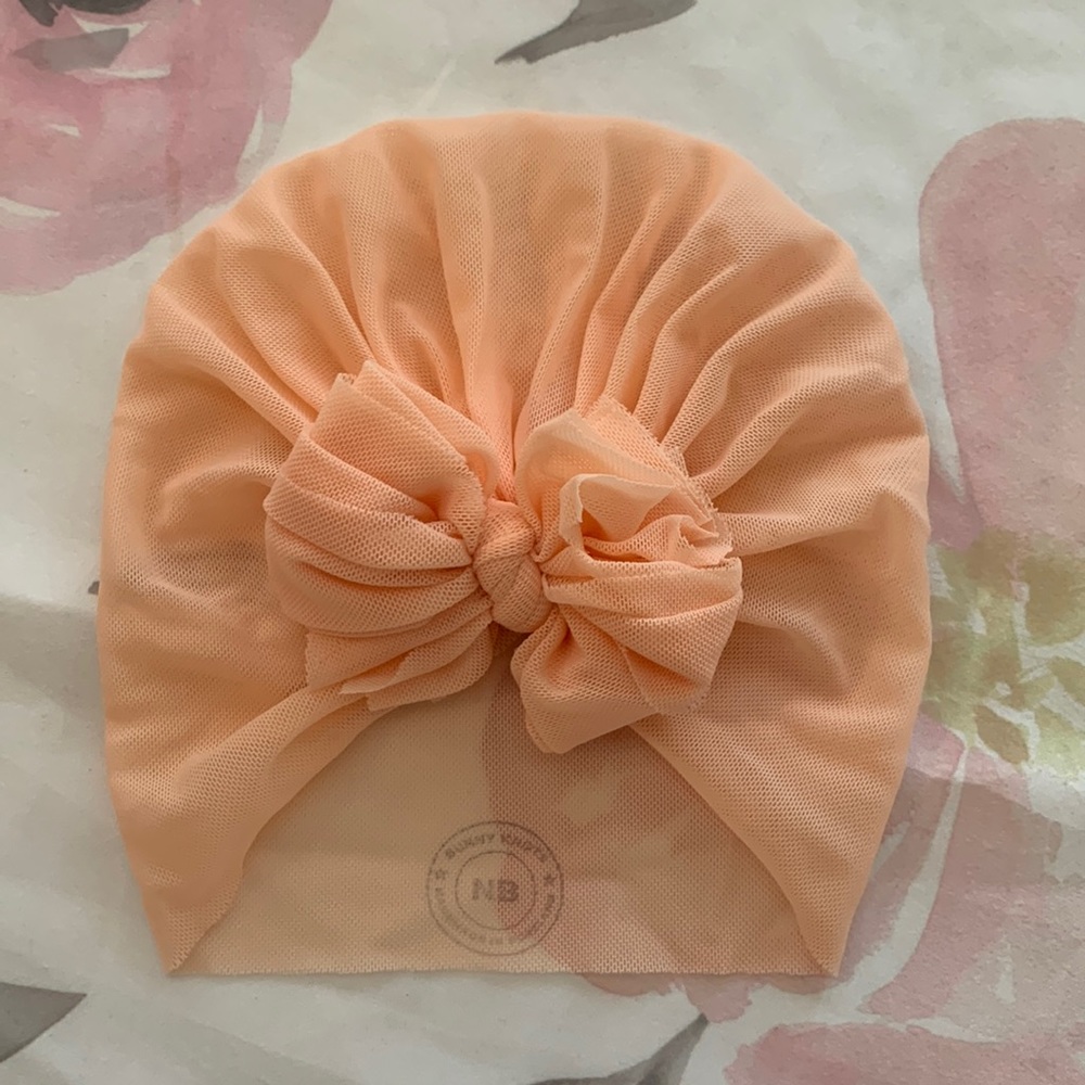 Bunny Knots head wrap, NB